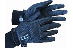 Ryda Ladies Winter Horse Riding Gloves Thermal Thinsulate Windproof + Waterproof