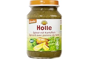 Holle Organic Spinach & Potatoes, 6er Pack (6x 190g)