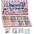 FunBlast Cotton Cute Girl Theme Kawaii Stickers - 200 Sheets Cute Washi Stickers, Japanese Style Girls Sticker Set, Stationery Item, Journals, Scrapbooking, Diy Arts And Crafts, Self Adhesive