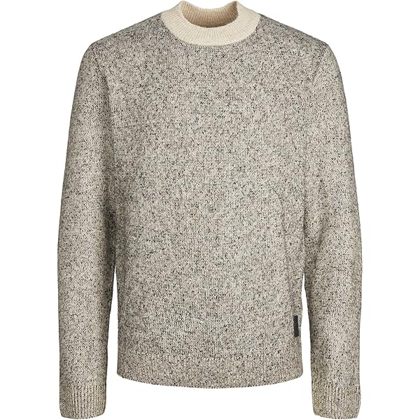 JACK & JONES Jprblusean Knit Cable Crew Neck Sn Men's Jprblusean Knit
