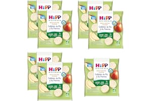 Hipp Biologique Galettes de Riz à la Pomme dès 10 mois - 7 sachets de 30 g
