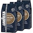 Lavazza Coffee Cream E Aroma Espresso Roast Coffee, Whole Bean Coffee, Beans, 3 x 1000 g
