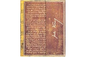 PAPERBLANKS Carnet à couverture rigide Verne, Le Tour du Monde - Ultra - Ligné - 144 p.