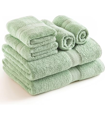 Luxury Super Pile Egyptian Cotton Green Towel By Abyss & Habidecor | 2 – |VESIMI Design