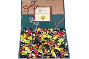 Heavenly Sweets | Liquorice Gift Set Box | Pick and Mix Allsorts Hamper | Premium Finnish Licorice 850g Assortment | Birthday Fathers Day Summer Party | Pick & Mix Selection Men Women Kids Adults