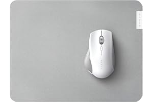 Razer Pro Glide - Soft Mouse Mat for Office Productivity (Thick and High-Density Rubber Foam, Textured Micro-Weave Cloth Surface, Anti-Slip Base, 360 x 275 x 3mm) Grey