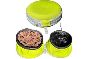 BestZings - Comedero Perro - Bebedero Perro portátil - Cuencos para Perros - Comedero y Bebedero Perro - Comederos para Perros - Bebedero Perros