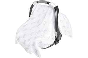 Aden by Aden + Anais Car Seat Canopy, Safari Babes- Elephant