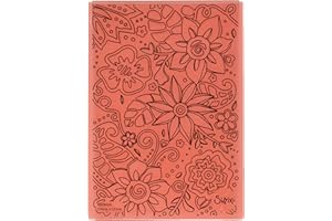 Sizzix, Multi Color, One Size Embossing Folder 661948, Bohemian Botanicals