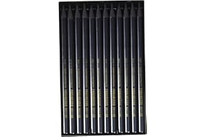 Koh-I-Noor Progresso 8B Crayon sans bois Graphite (Boîte de 12)