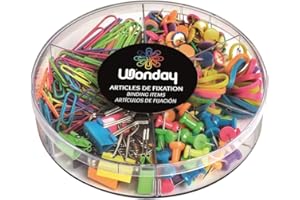 SAFETOOL Set 325 attaches de bureau coloris assortis