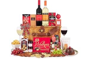 PRESTIGE HAMPERS Traditional Gift Basket - Food Hamper - Family Hamper - Christmas Hamper - Luxury Hamper