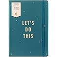Busy B Undated Planner - Pine - Faux Leather Life Planner Diary with Undated Daily Schedule, Notes and To Do’s and Priorities with Elastic Closure and Ribbon Page Marker - FSC® Certified