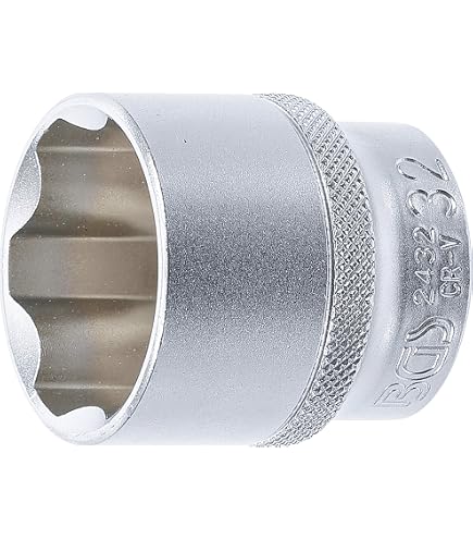 Kwb Zündkerzen-Einsatz 16 Mm – Professional, Aus CV-Stahl, Matt Verchromt – Für 1/2" Antrieb (12,5 Mm)