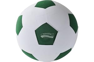 Traditional Garden Games Jumbo Football,White/Dark Green,50 cm