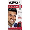 Just For Men Ultra Darkest Black Hair Colour Dye, No Mix Comb-In Applicator to Comb Away The Greys, Ammonia & Peroxide Free – A65