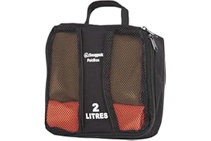 Snugpak Pakbox WGTE - Travel Packing Cubes for Organising Gear, Clothes, Essentials - Heavy-Duty Ripstop Fabric Packing Cubes with Mesh Viewing Panel for Travel, Camping, and Home Storage (2023 Style)