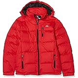 Trespass Tuff, Giacca Impermeabile con Cappuccio Rimovibile Bambino