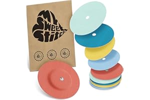 MySweetStitch | Plaster do sensora Freestyle Libre 1 & 2 z otworem wentylacyjnym | Wodoodporny i przyjazny dla skóry (10 sztuk) | okrągły | na zewnątrz: Ø 65mm, wewnątrz Ø 6mm | Pastel