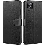 Vakoo Samsung A12 Case, Leather Magnetic Flip Wallet Case with [Card Holder][Kickstand] for Samsung A12 Phone Case 5G with RF