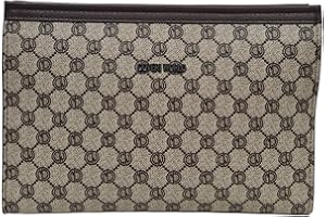 COVERI COLLECTION Coveri Borsa Uomo a Mano Grande, Dimensioni 29x20x4,5 cm, Sottobraccio con Manico Rimovibile, Design Monogramma, Art. 4760