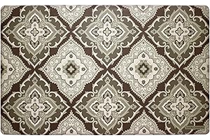 Laura Ashley Anti-Ermüdungs-Komfort Küchenmatte, 50,8 x 81,3 cm, Allie, Dunkelbraun