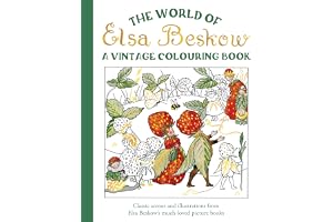 The World of Elsa Beskow: A Vintage Colouring Book