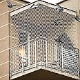 Kuber Industries Bird Net | Nylon Bird Control Net | Net For Balcony | Child Protection Net | Anti Bird Net | Net for Pigeon | Monkey Net | Net for Graden | 6X10 Feet | White