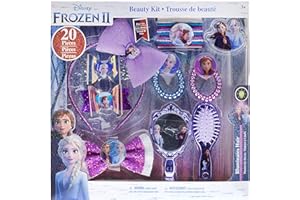 Townley Girl Disney Frozen Kit di Accessori per Capelli per Ragazze, dai 3 Anni in su (20 Pezzi)