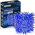 Gesto 20 Meter Led Serial String Lights – AC Plug Waterproof Copper Wire Blue Lights for Home Decoration | Fairy Light for Diwali Decoration,Lights for Balcony Outdoor,Christmas – (Blue | Pack of 1)