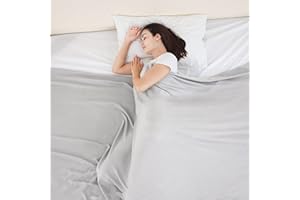 VHOME Sommerdecke - Bambus Decke für Erwachsene Kinder, Leichte Atmungsaktive Kühldecken kann Körper kühl halten für Bett Sofa und überall Grau 150x200cm