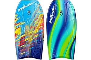 Wavestorm 40" Bodyboard 2-Pack, blue red and blue yellow