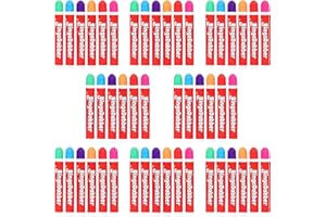 evelay Bingo Dabbers Markers Mixed Colours Pens for Bingo Tickets Games (Pack of 48)