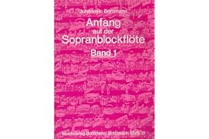 BORNMANN Anfang auf der Sopranblockflöte 1 - Blockflöte Noten [Musiknoten]