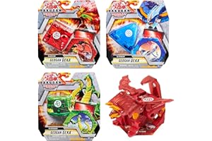 BAKUGAN GEOGAN RISING - PACK 1 GEOGAN DEKA SAISON 3 - Bille Bakugan Geogan Deka Avec BakuCore Et Carte Collection - 6059974 - Tiré du Dessin Animé Bakugan - Jouet Enfant 6 Ans et + - Modèle Aléatoire