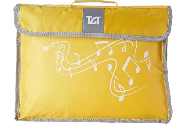 TGI TGMC2Y Grande Pochette à musique - Jaune