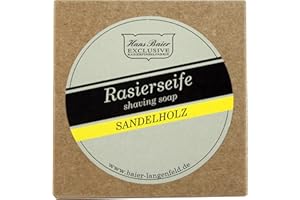 Hans Baier Exclusive Jabón de Afeitar Sándalo – 65 G