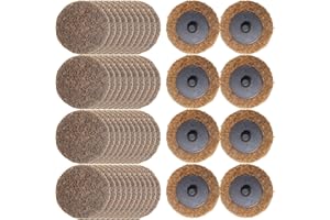 Merryland Surface Conditioning Disc 50mm for Die Grinder, 50 mm Coarse Quick Change Disc 50 Pack, Sanding Disc Nylon Non-Woven Disc Paint Rust Metal Steel Iron Universal, DGTAA50C1