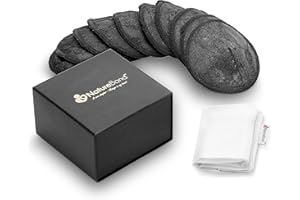 NatureBond Almohadillas de Lactancia Bambú Orgánicos para Pérdida de Leche, Absorbentes, hipoalergénicos y estilizados, Bolsa Extra para Lavado (Mystique Black)