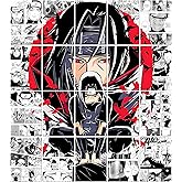 MODERN GALLERY MART Pack of 20 Naruto Itachi Uchiha Manga Poster | A4 Size Anime Wall Art (8.3 x 11.7 inch) | Manga Posters w