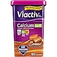 Viactiv Calcium +D Supplement Soft Chews, Caramel, 100-Count