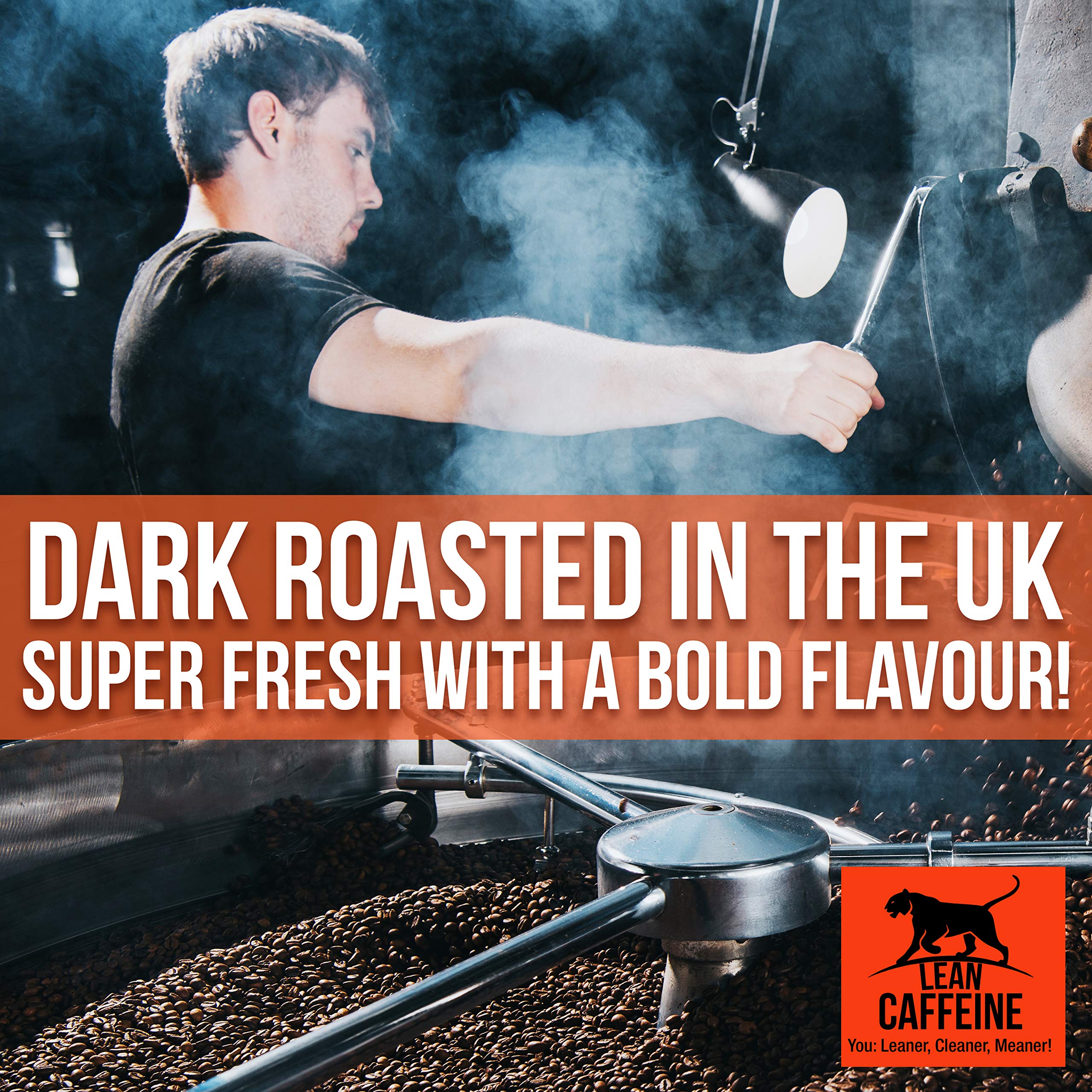 Lean Caffeine Nicaragua Coffee Beans Super Clean Mycotoxin Free
