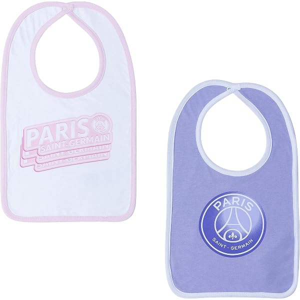 Lot 2 Bodies Bébé Fille PSG Paris Saint-Germain Collection Officielle