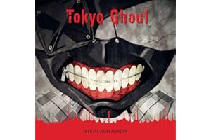 Tokyo Ghoul 2024 Calendar, Month To View Square Wall Calendar, Official Product