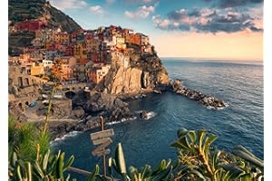 Ravensburger - Puzzle Adulte - Puzzle 1000 pièces - Cinque Terre - Adultes et Enfants dès 14 Ans - Puzzle de qualité supérieure - 80504 - Evasion
