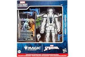 Hasbro Marvel Legends Series Magic: The Gathering Agent Anti-Venom, Spider-Man Action-Figur Plus Exklusive Foil Sammelkarte
