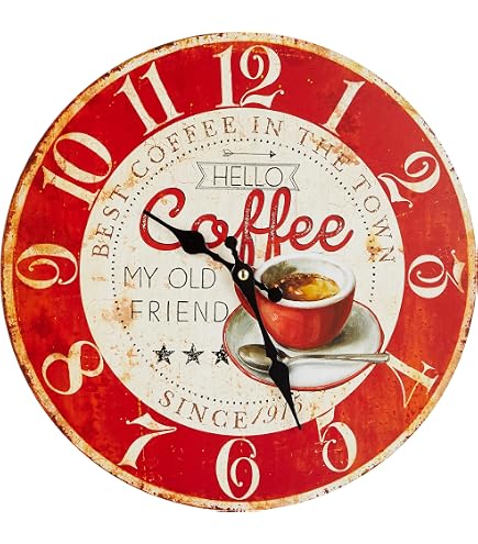 OROLOGIO TEGAME VINTAGE DA MURO PARETE ARREDO CUCINA 38 CM 539324