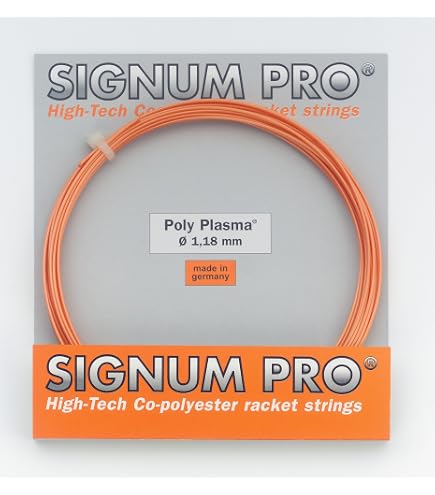Signum Pro Firestorm Cuerda Para Raqueta - Rollo De 100m En Oro Metálico - Potencia, Control Y Mínima Pérdida De Tensión Para Jugadores Exigentes