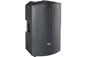 Fame Audio Discovery 12A DSP, Aktiver 2-Wege-Lautsprecher, 12" Tieftöner, 1,35" HF-Hochtontreiber, 400W RMS, 1600W Peak, DSP mit Presets und EQ-Einstellungen, XLR/Klinke, Cinch/AUX Eingänge, 35mm