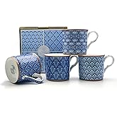 Heritage Fine Bone China Set Of 4 Mugs - Fuchsia | -site - View #2